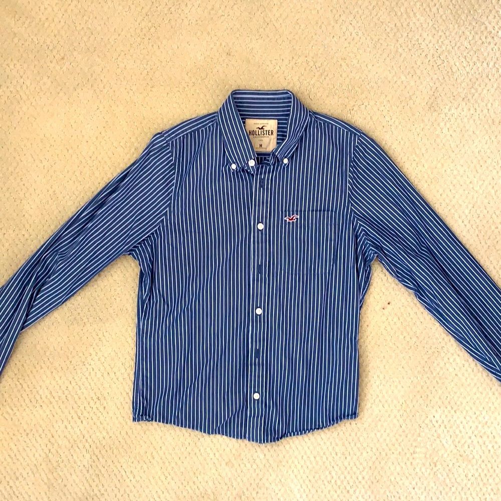 Hollister Striped button-down Shirt